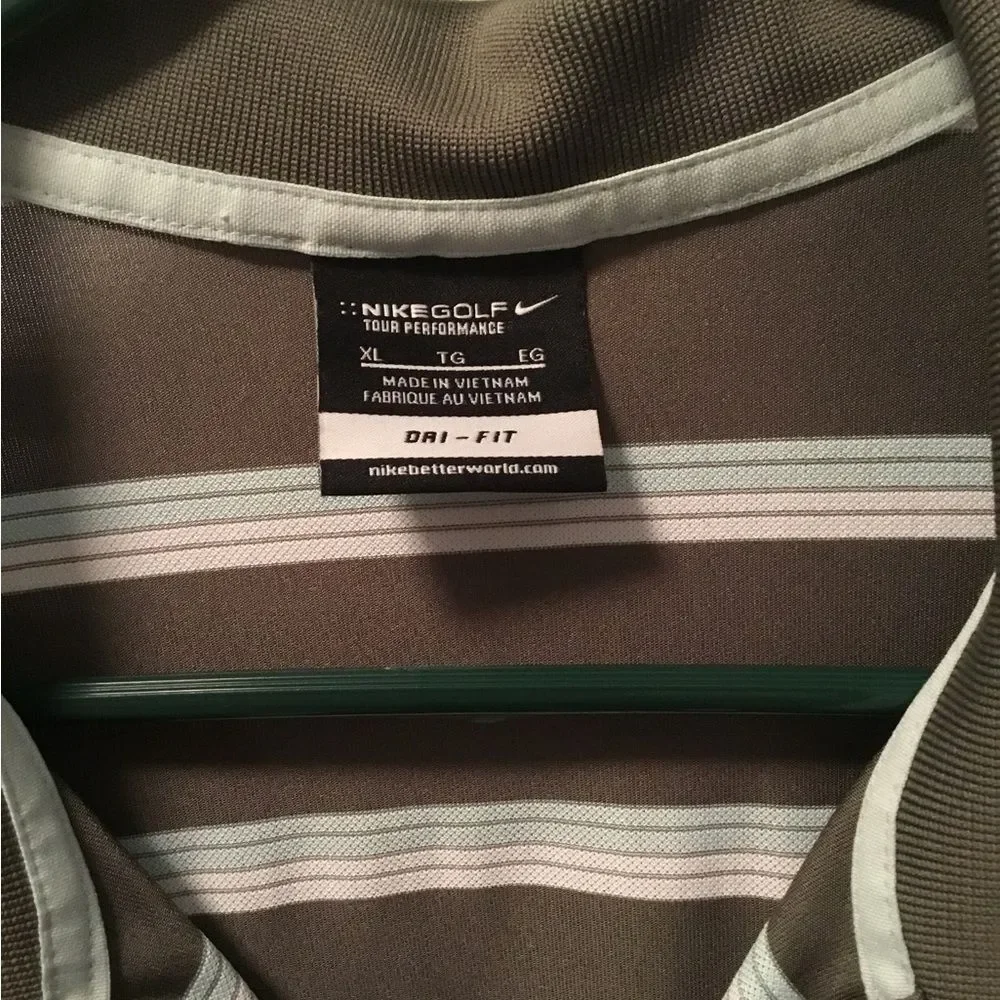 Nike Golf Dri-fit mens polo XL